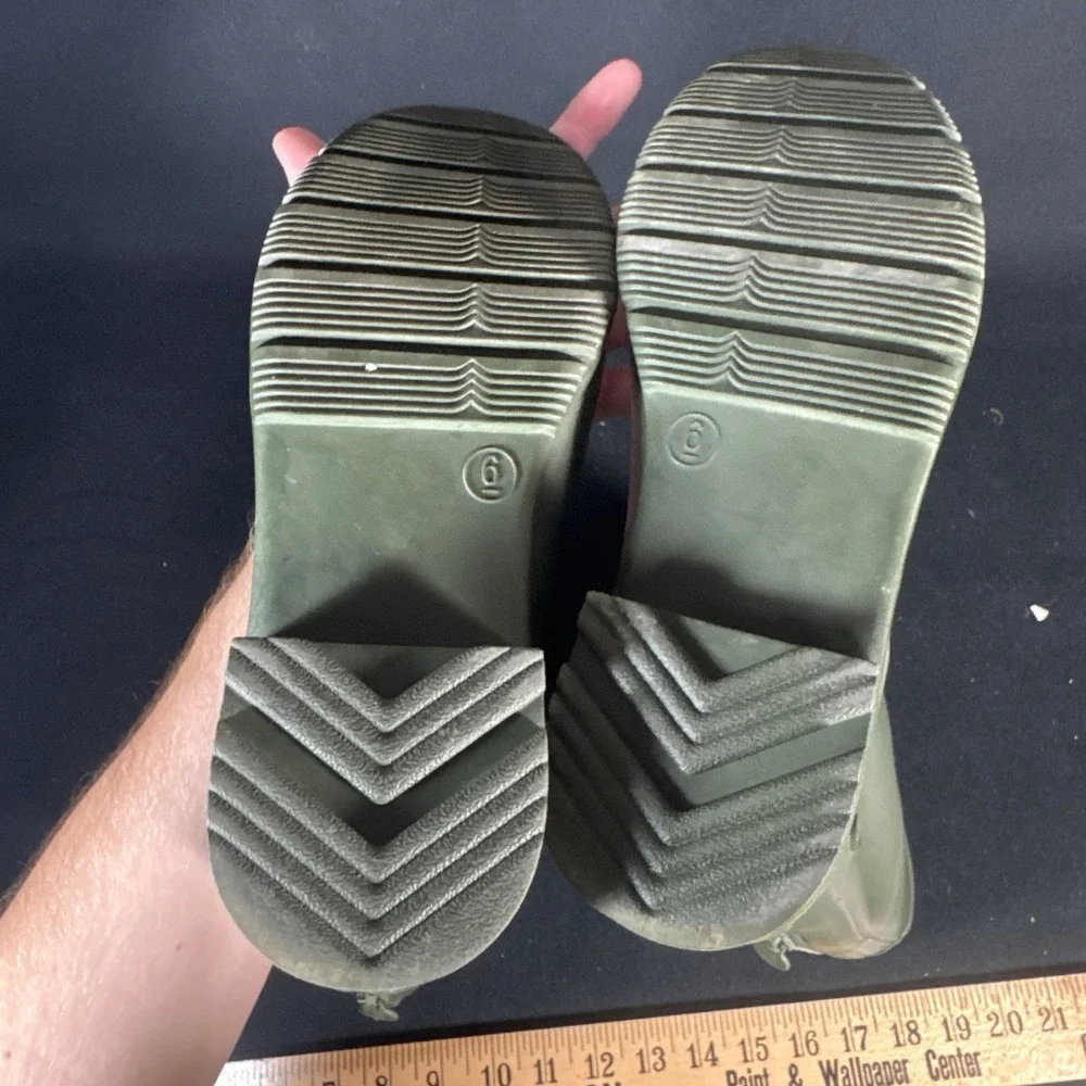 Women's Hunter US Size 6 Army Green Tall HUNTER Rain Boots